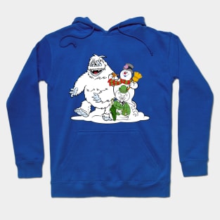 Frosty, Bumble and Sam - the Snowmen! Hoodie